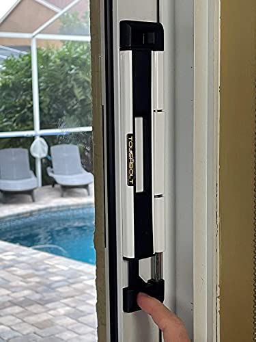 TOUGHBOLT Premium Sliding Glass Door Lock - Enhance Home Security and Child Safety