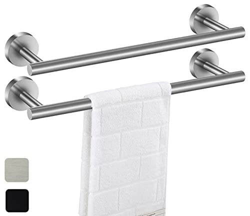 Towel Bar 2 Pack for Bathroom Kitchen Hand Towel Holder