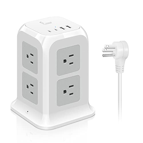Tower Power Strip Surge Protector