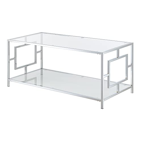 Town Square Chrome Coffee Table