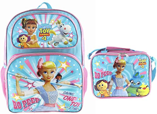 Toy Story 4 Bo Peep 16" Backpack and Matching Insulated Lunch Bag