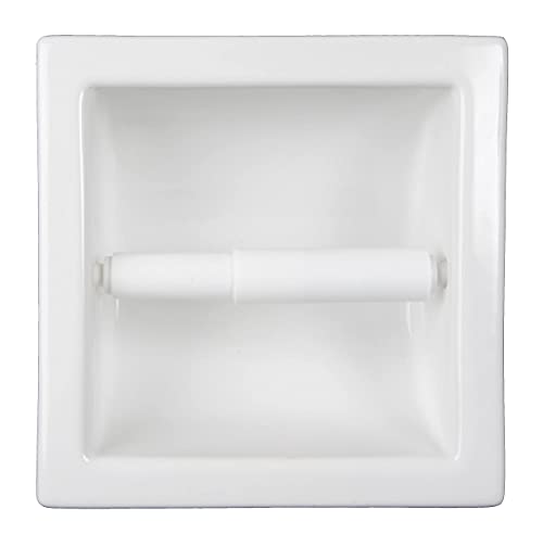 T/P Recessed Ceramic Toilet Paper Holder