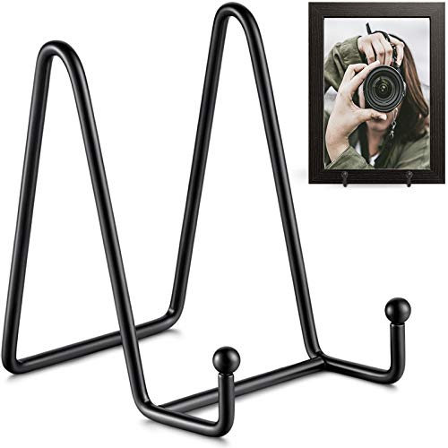 TR-LIFE Plate Stands for Display - Metal Frame Holder Stand (2 Pack)