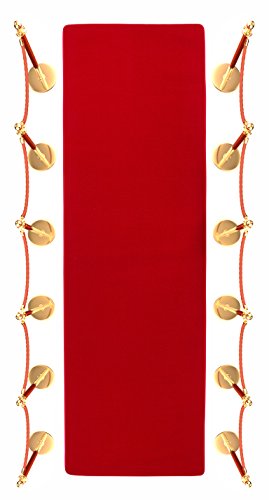 Trademark Innovations Red Carpet Aisle Runner (3' x 10')