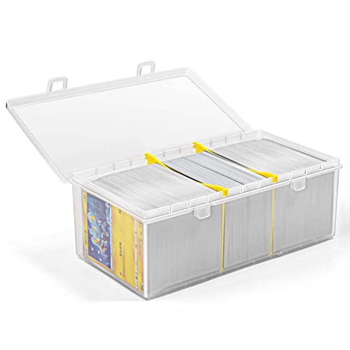 Trading Card Storage Box with Dividers - 400 Count
