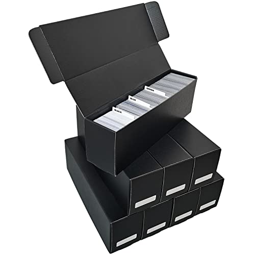 Trading Card Storage Box with Dividers