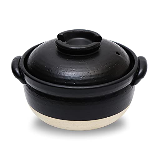 Traditional Japanese Clay Rice Cooker Pot - Versatile and Authentic