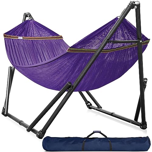 Tranquillo Double Hammock with Stand - Comfort and Versatility