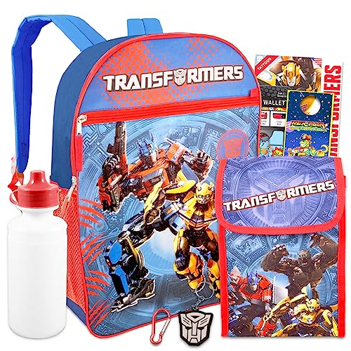 Transformers Backpack with Lunch Box Set