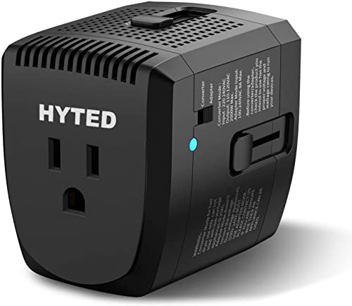 Travel Adapter and Converter Combo