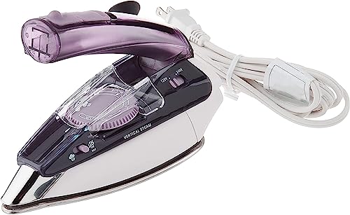 Travel Steam Iron with Folding Handle