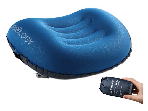 TREKOLOGY ALUFT 2.0 Inflatable Camping Travel Pillow
