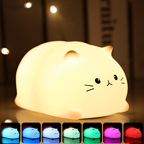 Tremdwoto Cat Lamp for Kids