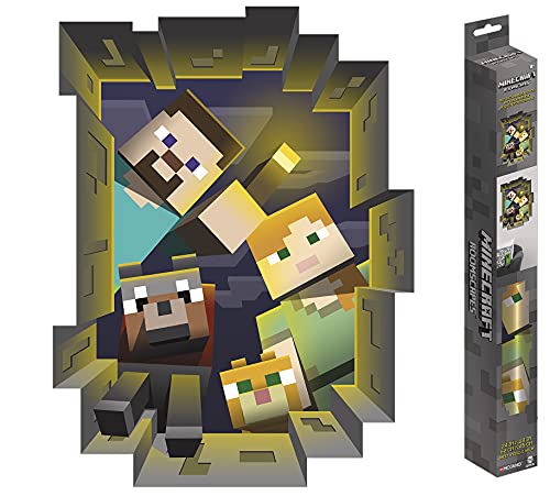 Trends International Minecraft Caved In Wall Decal