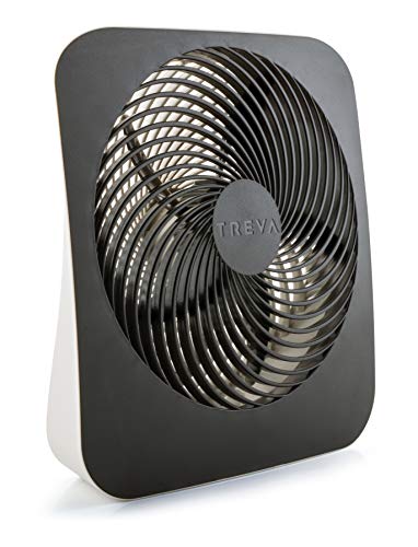 O2COOL 10-Inch Portable Battery Powered Desktop Fan - 2 Cooling Speeds