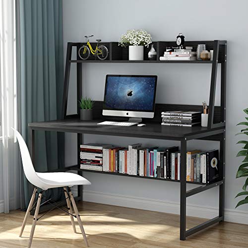 Tribesigns Computer Desk with Hutch - Compact and Functional