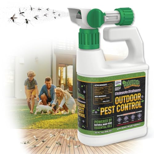 Trifecta Natural Outdoor Pest Control Spray: Mosquito & Tick Yard Defense