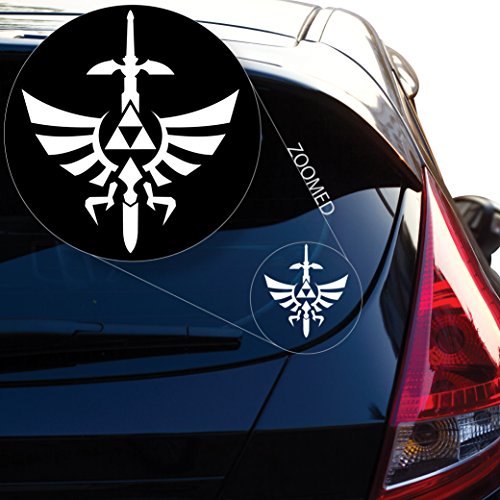 Triforce with Sword Decal Sticker