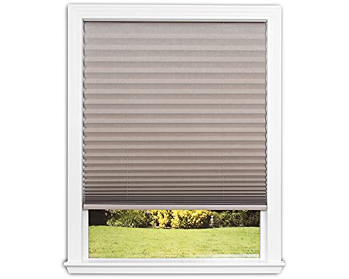 Trim-at-Home Cordless Pleated Light Blocking Fabric Shade