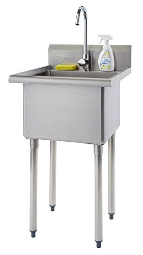 TRINITY THA-0307 Basics Stainless Steel Utility Sink