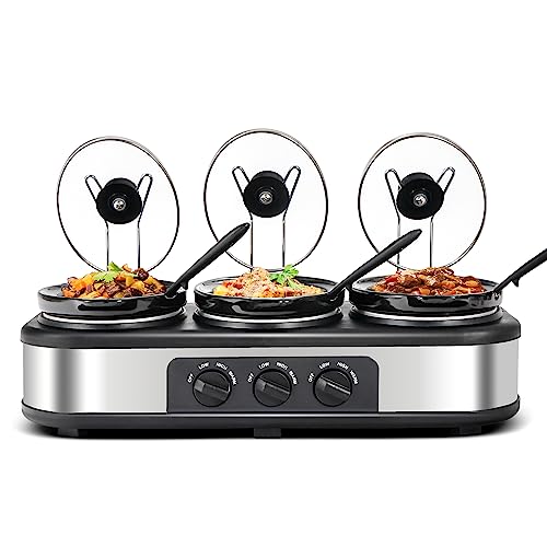 Kiss the Water Stainless Steel Food Warmer & Slow Cooker