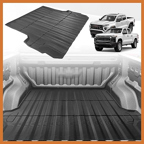 2023 Colorado & Canyon Truck Bed Mat: All-Weather TPE Material Liner