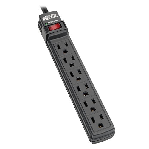 Tripp Lite Surge Protector Power Strip with 6 Outlets