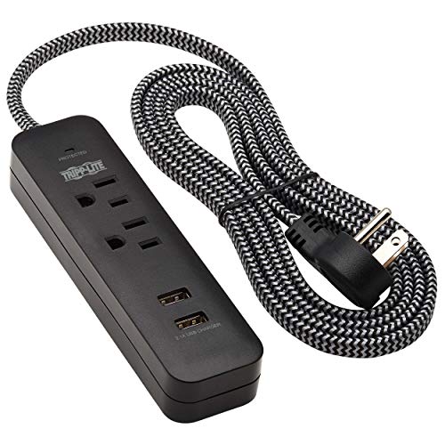Tripp Lite Surge Protector Power Strip with USB Ports