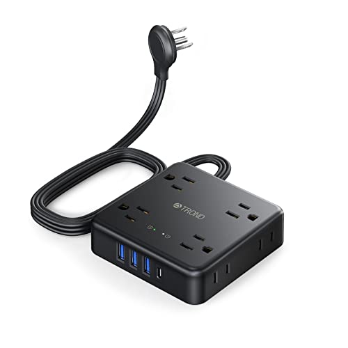 TROND Power Strip Surge Protector - Compact and Versatile Charging Solution