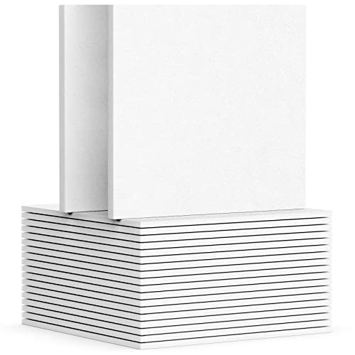 TroyStudio 12x12x0.3" Acoustic Panels - 20 Pack White