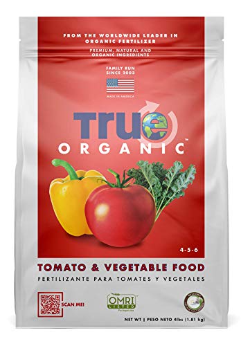 True Organic Tomato & Veggie Plant Food 4lbs - CDFA, OMRI Certified
