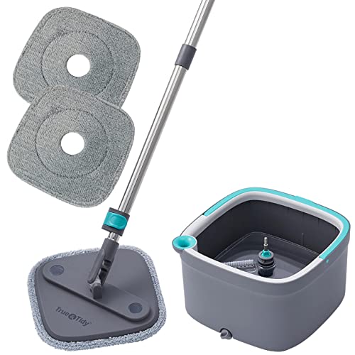 True & Tidy True Clean Spin Mop and Bucket System