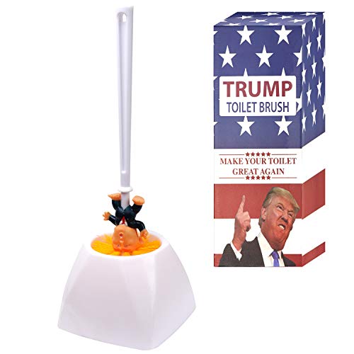 Trump Toilet Brush with Holder