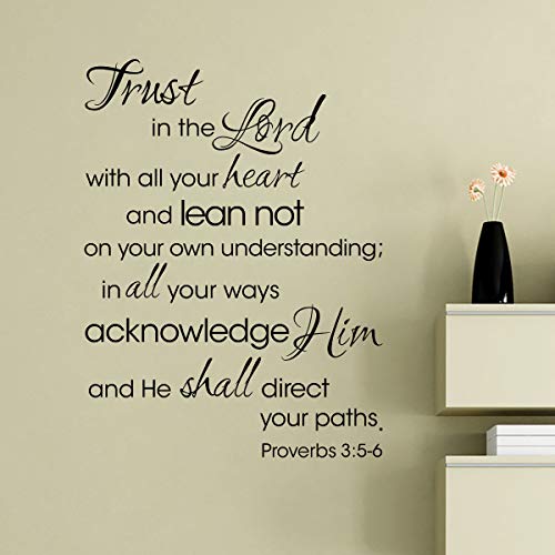 Trust in The Lord Wall Decals Quotes