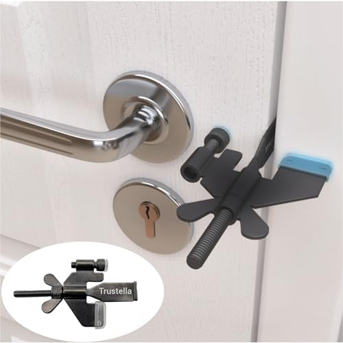 Portable Travel Door Lock for Hotel Room and Apartment Security - Defender  Door Latch and Lock from Inside for Travel Safety