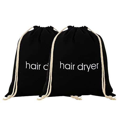Black Hair Dryer Storage Bags
