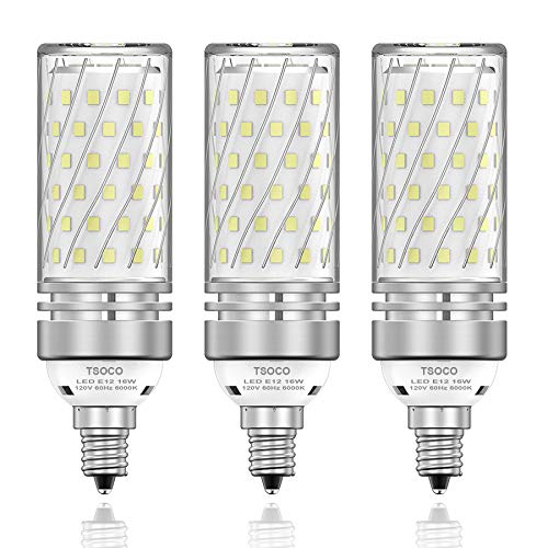 TSOCO E12 LED Bulbs - Bright and Energy-efficient Chandelier Light Bulbs