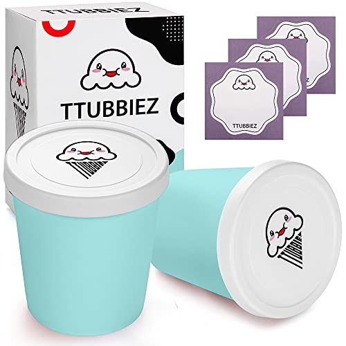 TTUBBIEZ Ice Cream Containers
