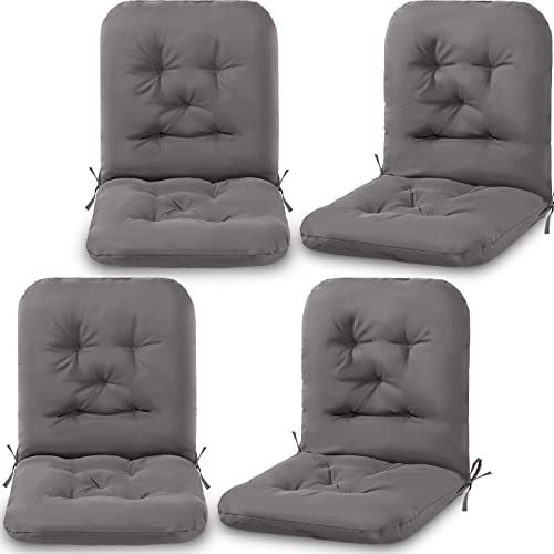 Tufted Back Chair Cushion Outdoor Seat Back Chair Cushions for Outdoor Furniture Chairs