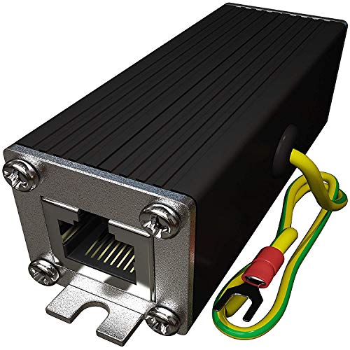 Tupavco Ethernet Surge Protector Gigabit PoE++