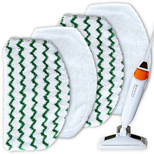 Turbo Microfiber Steam Mop Pads for Bissell PowerFresh - Washable Replacement Covers