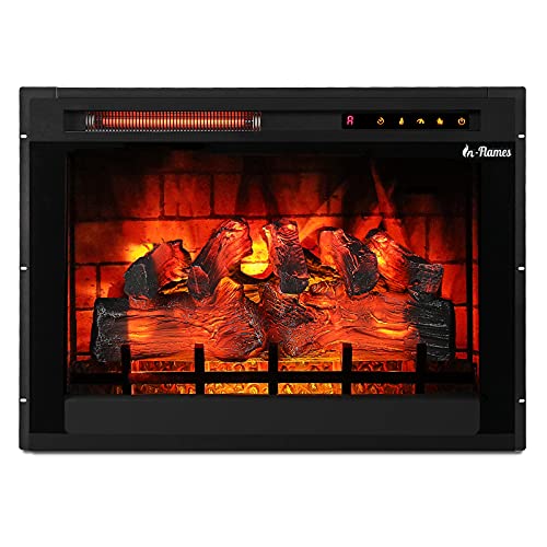 TURBRO in-Flames 28 Inch Electric Fireplace Insert