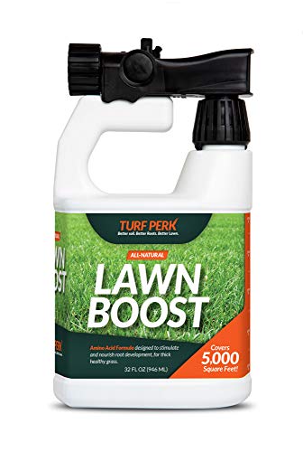 Turf Perk Lawn Boost - All Natural Liquid Turf Builder for Healthy Lawn Growth