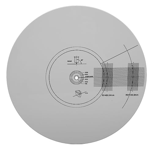 Vinyl Cartridge Alignment Protractor Mat by VBESTLIFE