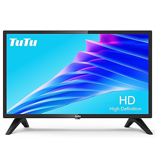 TuTu 24-inch HD LED TV with Dolby Audio and Multiple Connection Options