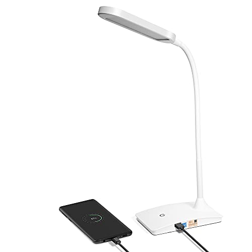 TW Desk Lamps - Super Bright Small Desk Lamp with USB Charging
