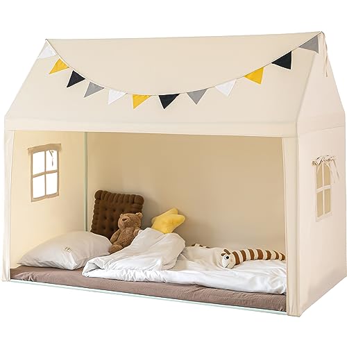 Twin Size Bed Tents Canopy - Large Sleeping Tents Indoor