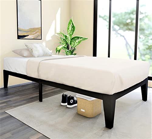 Twin Size Metal Platform Bed Frame