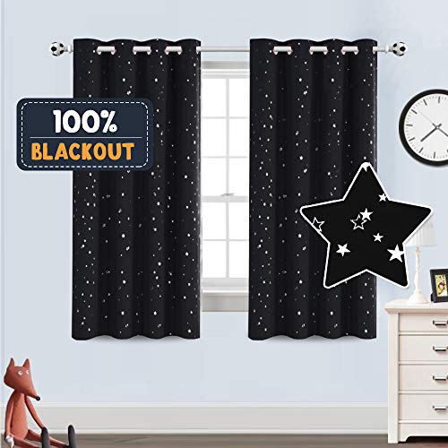 Twinkle Star Blackout Kids Curtains