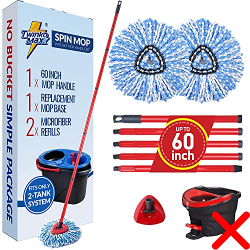 Twinko Max Spin Mop Kit - Complete Cleaning Solution